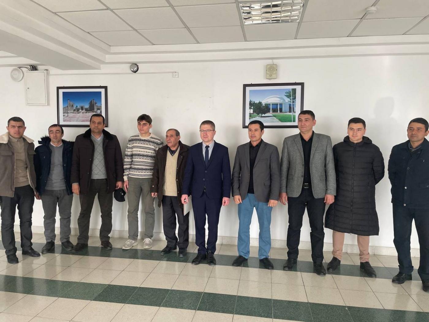 Стажировка ИПФ в Бухарском государственном университете